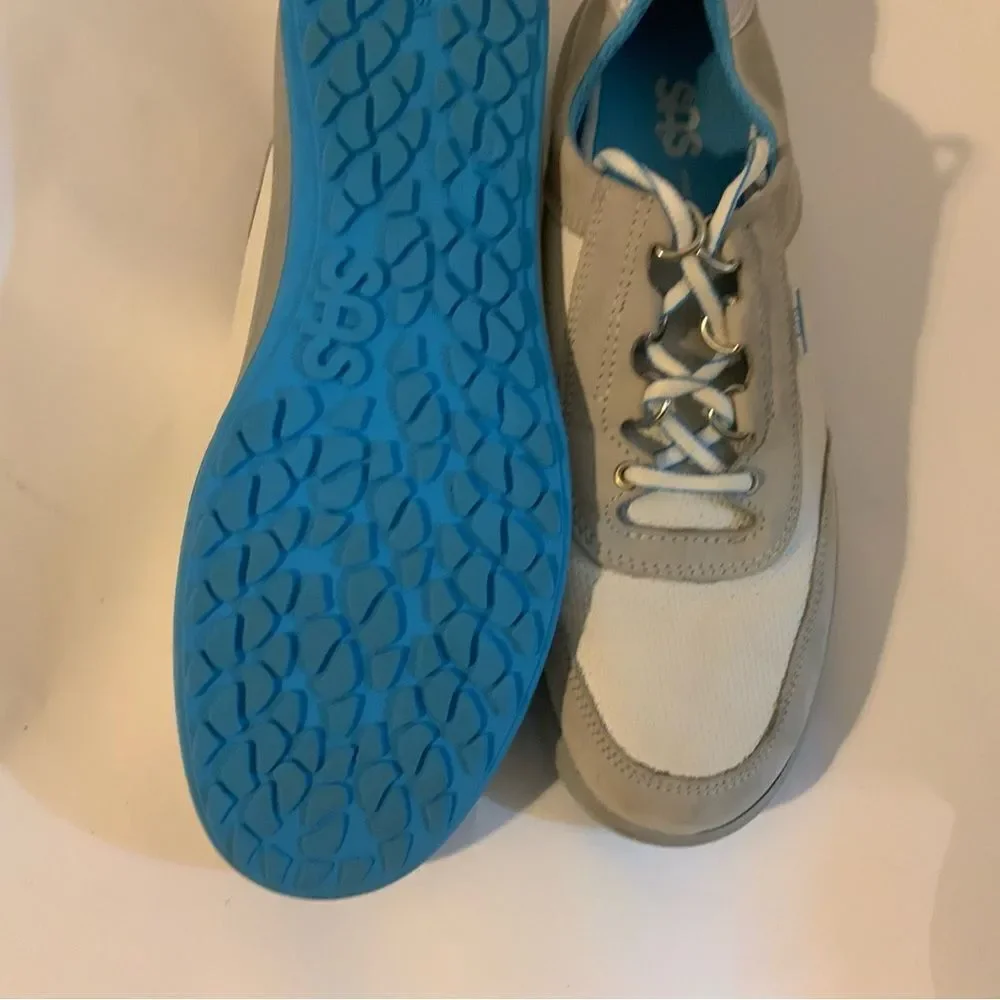Women's 8 N SAS Sporty Active Sneakers Walking Shoes Multicolor Leather